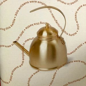 Brush Gold Tea Kettle